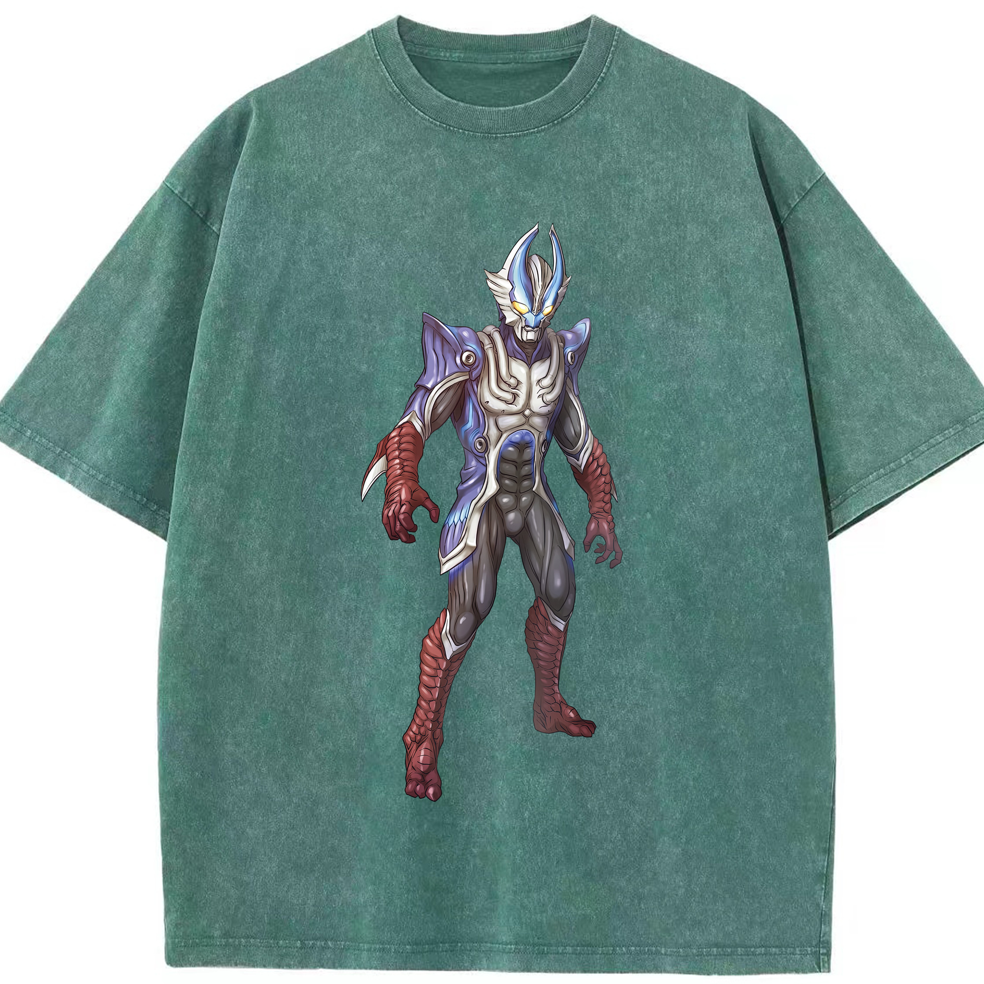 （画像用） ウルトラマン Ultraman 綿100% ヴィンテージ風 半袖Tシャツ（フロントプリント）